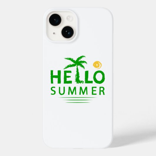 hallo Case-Mate iPhone case (Achterkant)