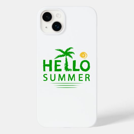 hallo Case-Mate iPhone case (Achterkant)
