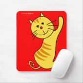 Hallo Cat Mousepad Muismat (Met muis)