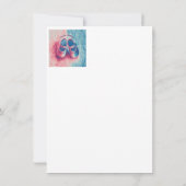 hallo - charmerende uitnodiging (Achterkant)