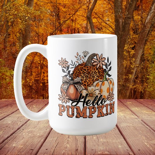 Hallo Chic Pumpkin Herfst Autumn Koffiemok