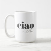Hallo Ciao Bella Koffiemok (Links)