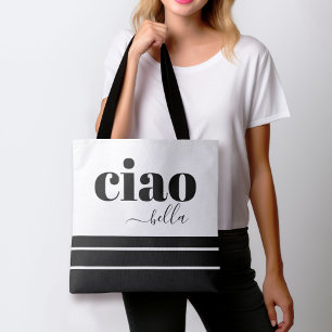Hallo Ciao Bella Tote Bag