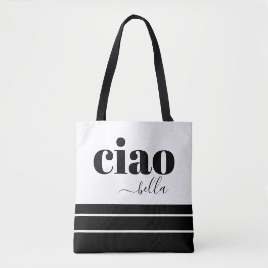 Hallo Ciao Bella Tote Bag (Voorkant)