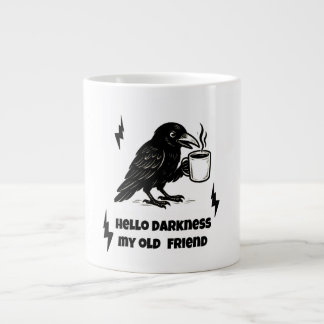 Hallo Coffee Raven – Darkness Mijn oude vriend Grote Koffiekop