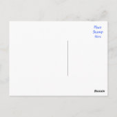 hallo Collie Puppy Dog Greeting Briefkaart (Achterkant)