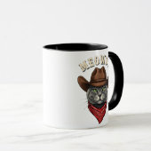 Hallo Cowboy Kat Western Grappige Koehandschoen Ki Mok (Voorkant rechts)
