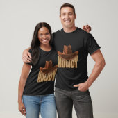 Hallo Cowboyhoed Westerse Statement T-shirt (Unisex)