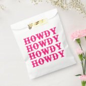 Hallo Cowgirl Disco Laatste Rodeo Bedankzakje (Gezegeld)