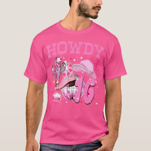 Hallo Cowgirl van 16 Western Verjaardag 16 Jaar G T-shirt