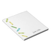 Hallo Crayon Notitieblok (Schuin)