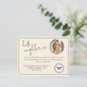 Hallo Cream Professional Briefkaart (Staand voorkant)