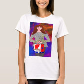 Hallo creatieve ontwerpen van LeeMariie T-shirt (Voorkant)
