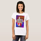 Hallo creatieve ontwerpen van LeeMariie T-shirt (Voorkant volledig)