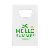 hallo creditkaart flessenopener (Achterkant)