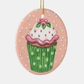 hallo Cupcake! Keramisch Ornament (Rechts)