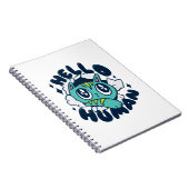 hallo Cute Cat Notitieboek (Rechterzijde)