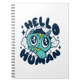 hallo Cute Cat Notitieboek (Voorkant)