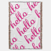 hallo Cute Colorful Hallo Gifts Deken (Voorkant Verticaal)