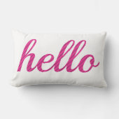 hallo Cute Colorful Hallo Kussen (Voorkant)