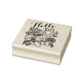 hallo Cute Fox Rubberstempel (Stempel)