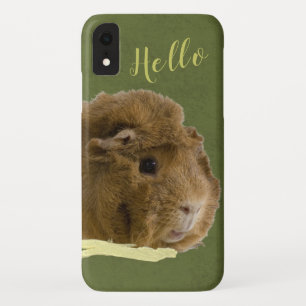 hallo Cute Guinee met selderij-foto Case-Mate iPhone Case