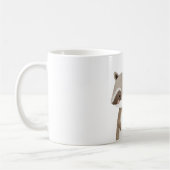 Hallo Cute Wasbeer Dier Koffiemok (Links)