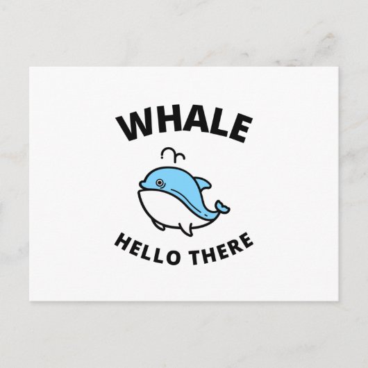 Hallo daar aankondigingskaart (Voorkant)