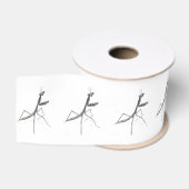 Hallo daar! bidsprinkhaan grosgrain lint (Spoel)
