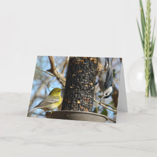 hallo daar! Blanco binnenkant Kaart