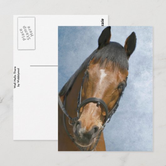 Hallo daar briefkaart (Voorkant / Achterkant)