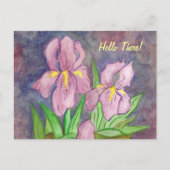 hallo daar! Briefkaart (Voorkant)