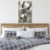 Hallo daar canvas afdruk (Insitu (Slaapkamer))