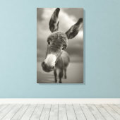 Hallo daar canvas afdruk (Insitu (Houten vloer))