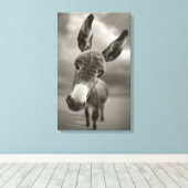 Hallo daar canvas afdruk (Insitu (Houten vloer))