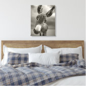 Hallo daar canvas afdruk (Insitu (Slaapkamer))