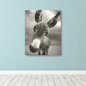 Hallo daar canvas afdruk (Insitu (Houten vloer))