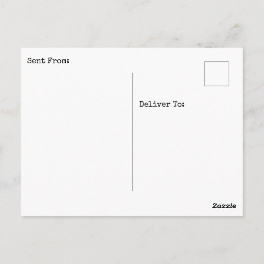 hallo, daar, Cute Squirrel Foto Briefkaart (Achterkant)