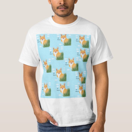 Hallo daar Fox T-shirt (Voorkant)