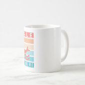 Hallo daar - Funny Witty Whale Lover Koffiemok (Voorkant rechts)