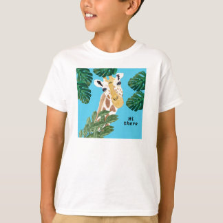 Hallo daar Giraffe T-shirt