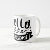 hallo daar Handsome Koffiemok (Voorkant rechts)