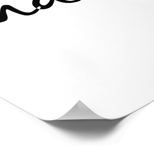 hallo daar Handsome Poster (Hoek)