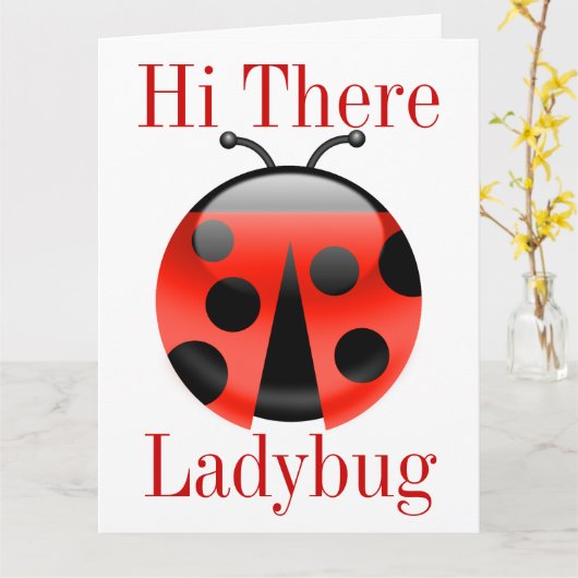 Hallo daar het GROTE Wenskaart van het Kaart (Gele Bloem)