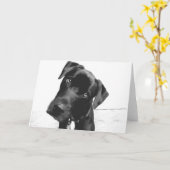 Hallo daar kaart (Gele Bloem)