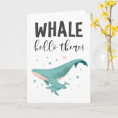 Hallo daar kaart (Gele Bloem)