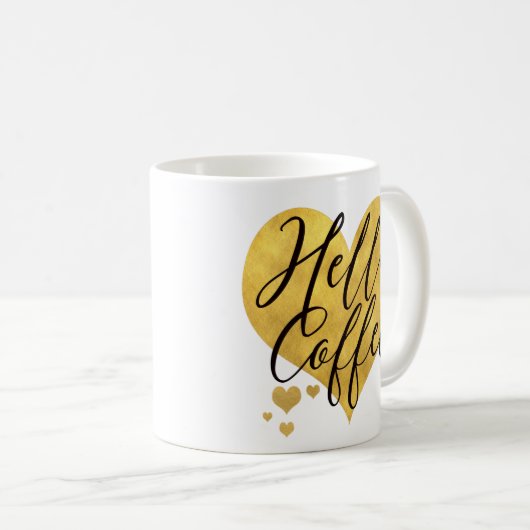 hallo daar koffie koffiemok (Voorkant rechts)