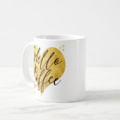 hallo daar koffie koffiemok (Voorkant links)