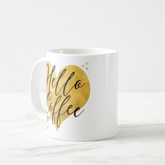 hallo daar koffie koffiemok (Voorkant links)