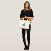 Hallo daar mini tote bag (Voorkant (model))